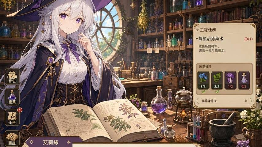 魔女秘药 地图探索 演示图 8
