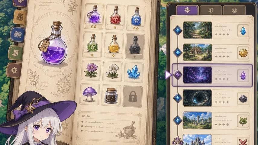 魔女秘药 国产剧情RPG 画面 5